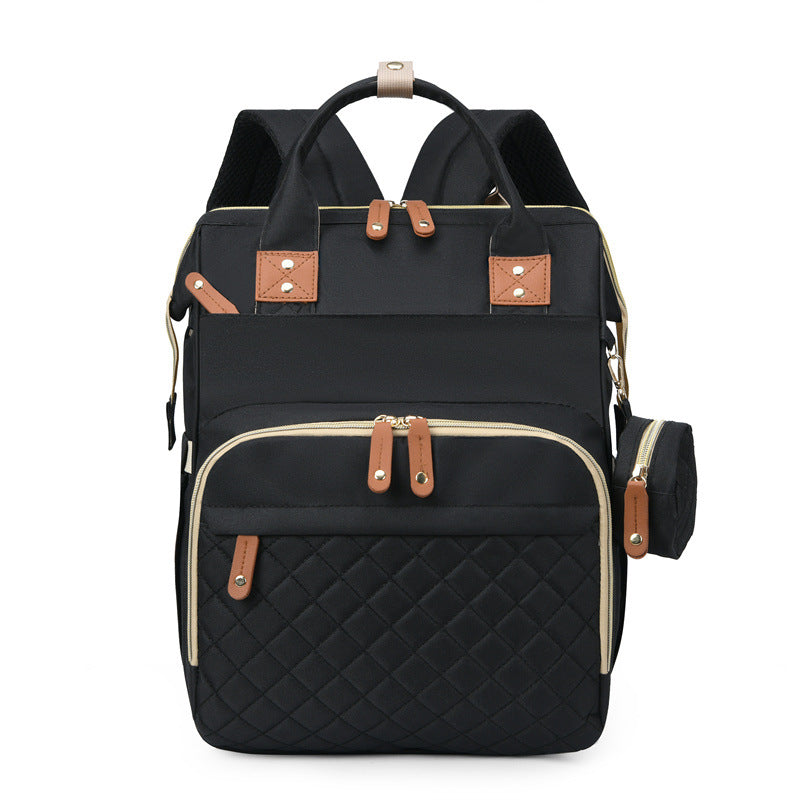 Versatile Multi-Pocket Quilted Backpack 
Maetiva
