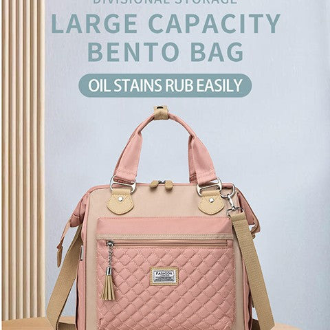 Structured Quilted Satchel Bag 
Maetiva