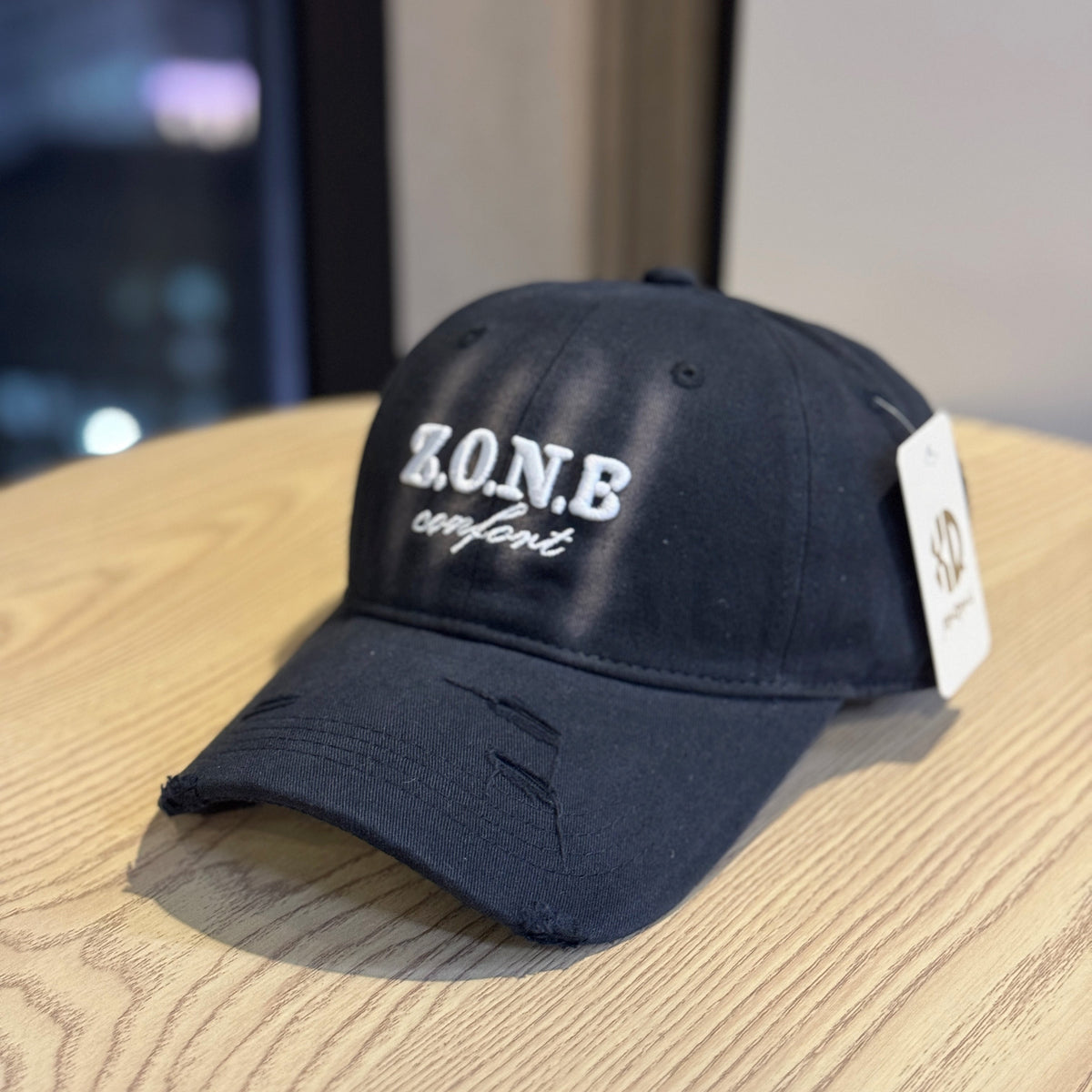 Unisex Distressed Cotton Baseball Cap 
Maetiva