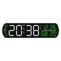 Digital wall clock with temperature and hygrometer display 
Maetiva