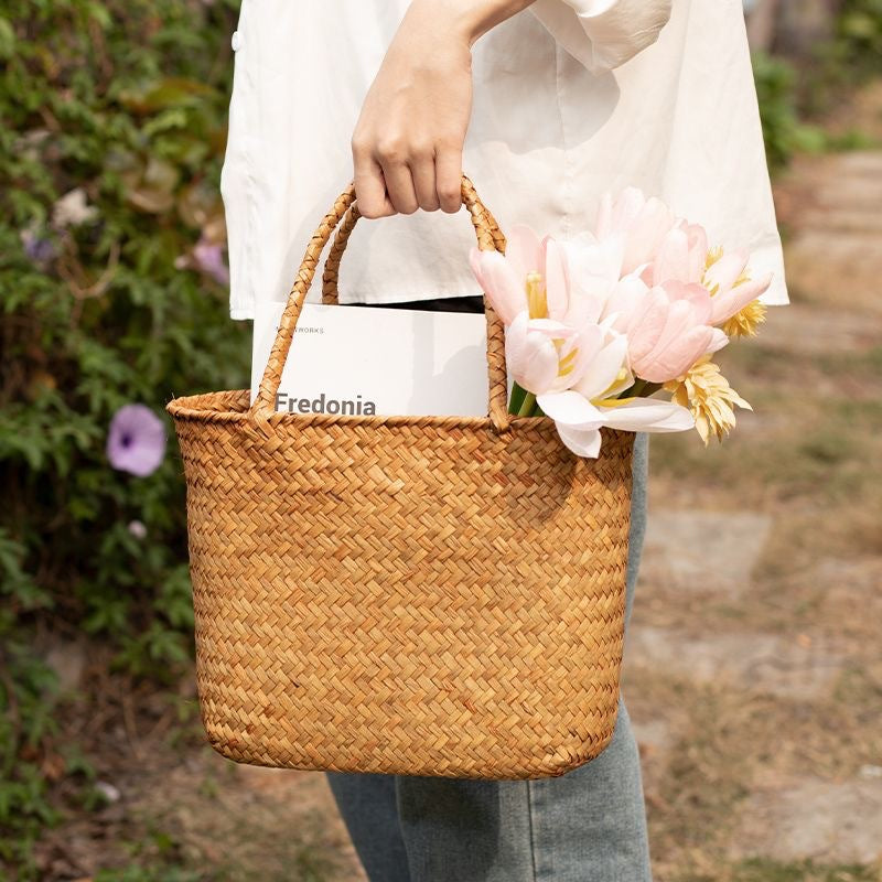 Handwoven Decorative Plant Basket 
Maetiva