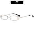 Modern Oval Frame Eyewear
