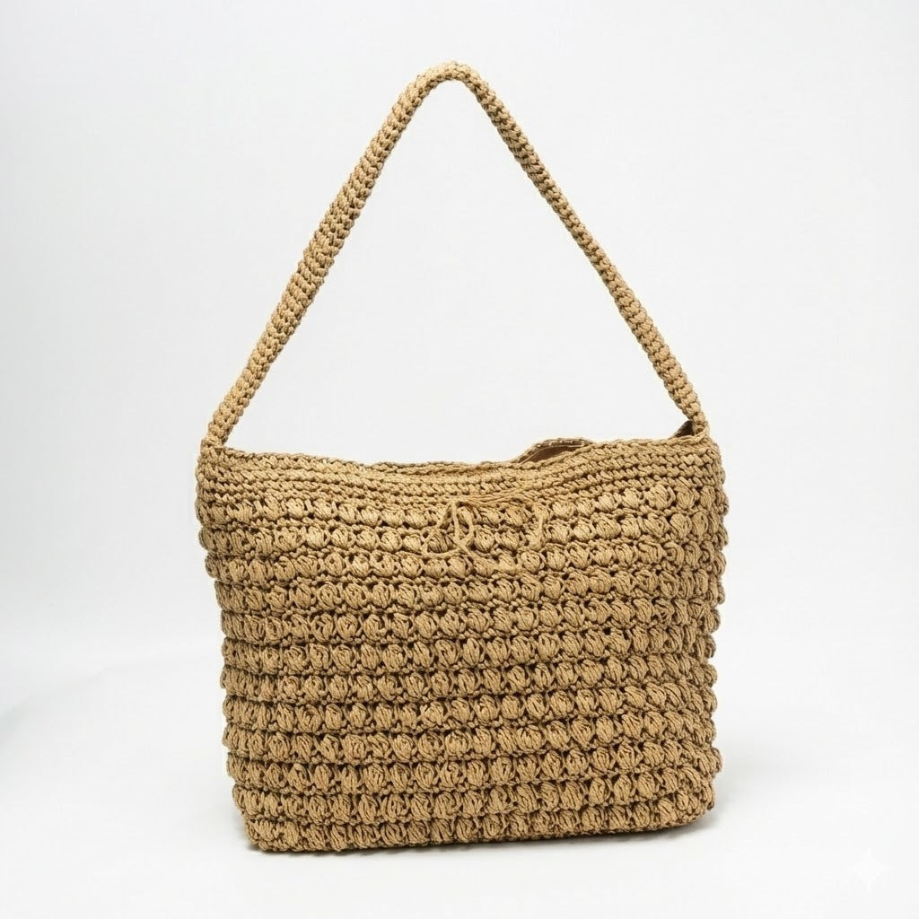 Fashionable Macrame Shopper Bag 
Maetiva