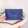 Handcrafted basket bag in elegant wave pattern 
Maetiva