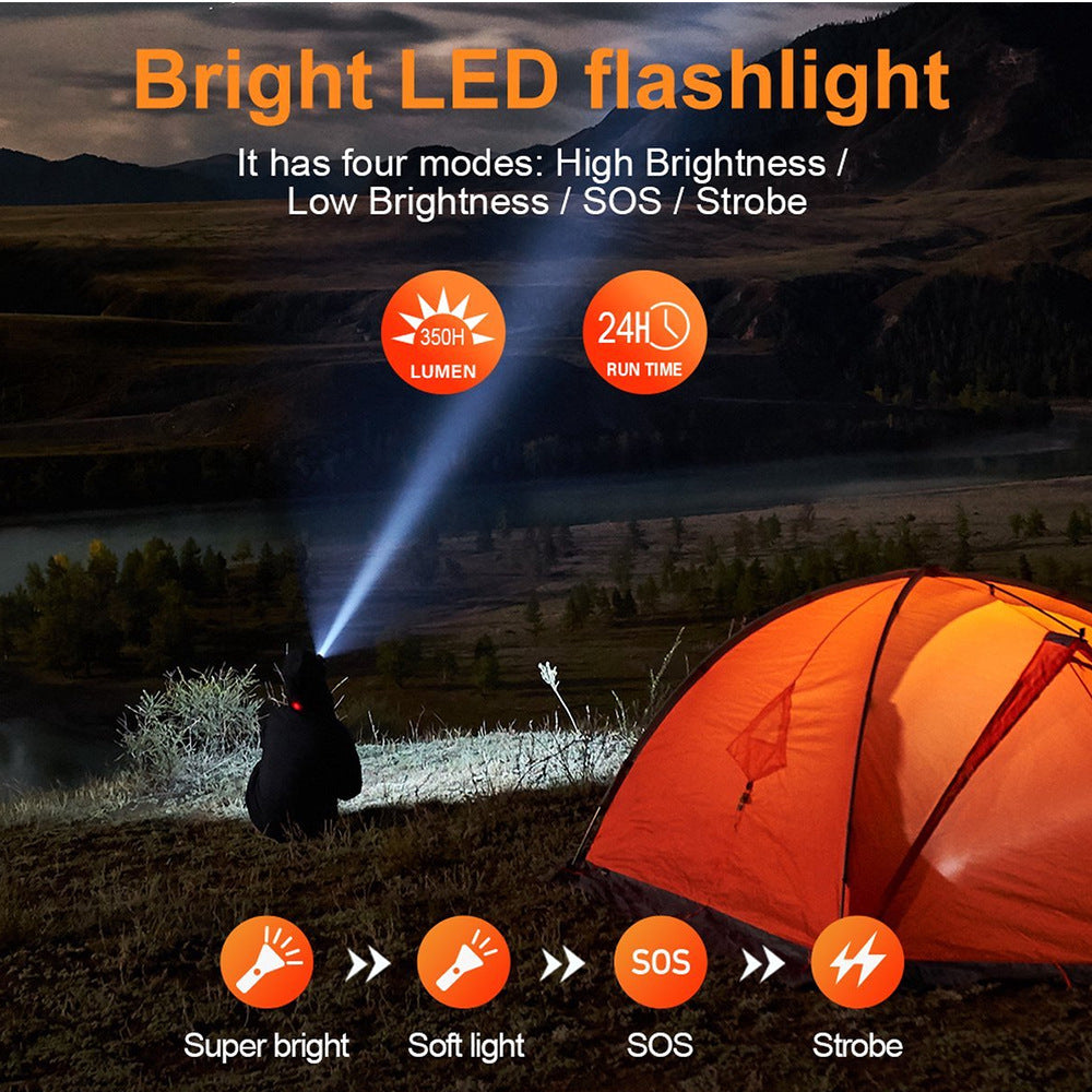 Robust Solar Power Bank with LED Flashlight 
Maetiva