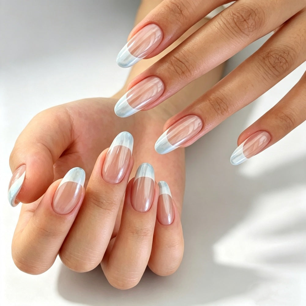 Artificial nails with modern night motif 
Maetiva