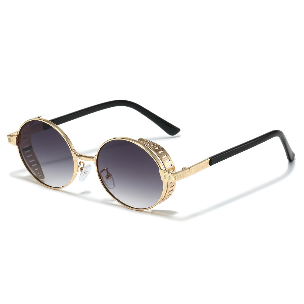 Ultra-Modern Circular Frame Sunglasses 
Maetiva