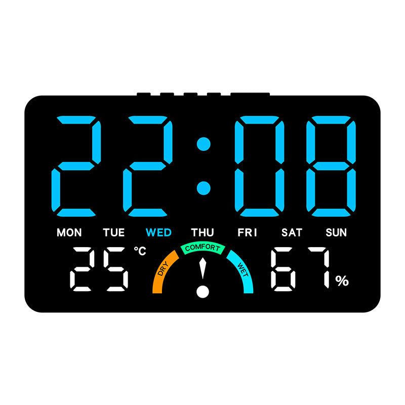Digital watch with comprehensive weather display 
Maetiva