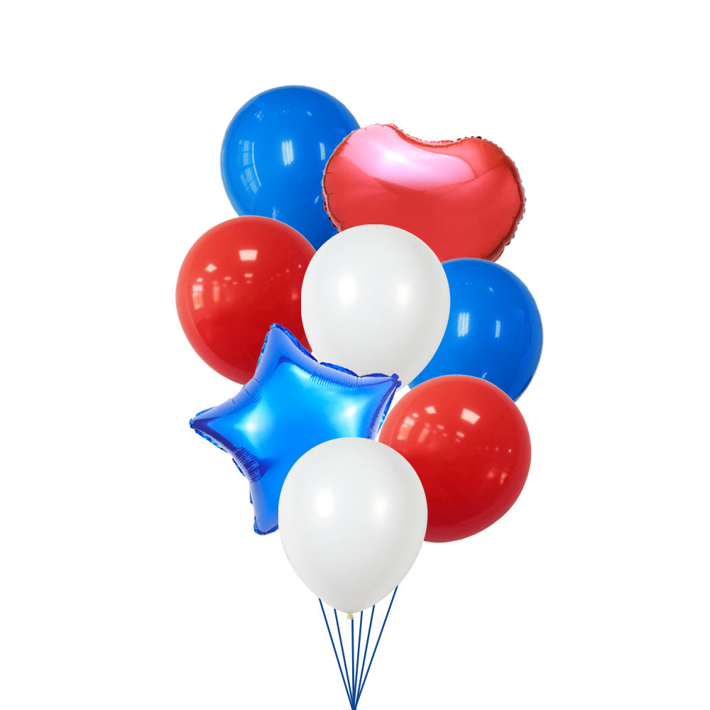 Unisex nan multi-piece hanging spiral garlands with patriotic USA cardboard pendants for party decoration 
Maetiva