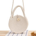 Round Macrame Shoulder Bag 
Maetiva
