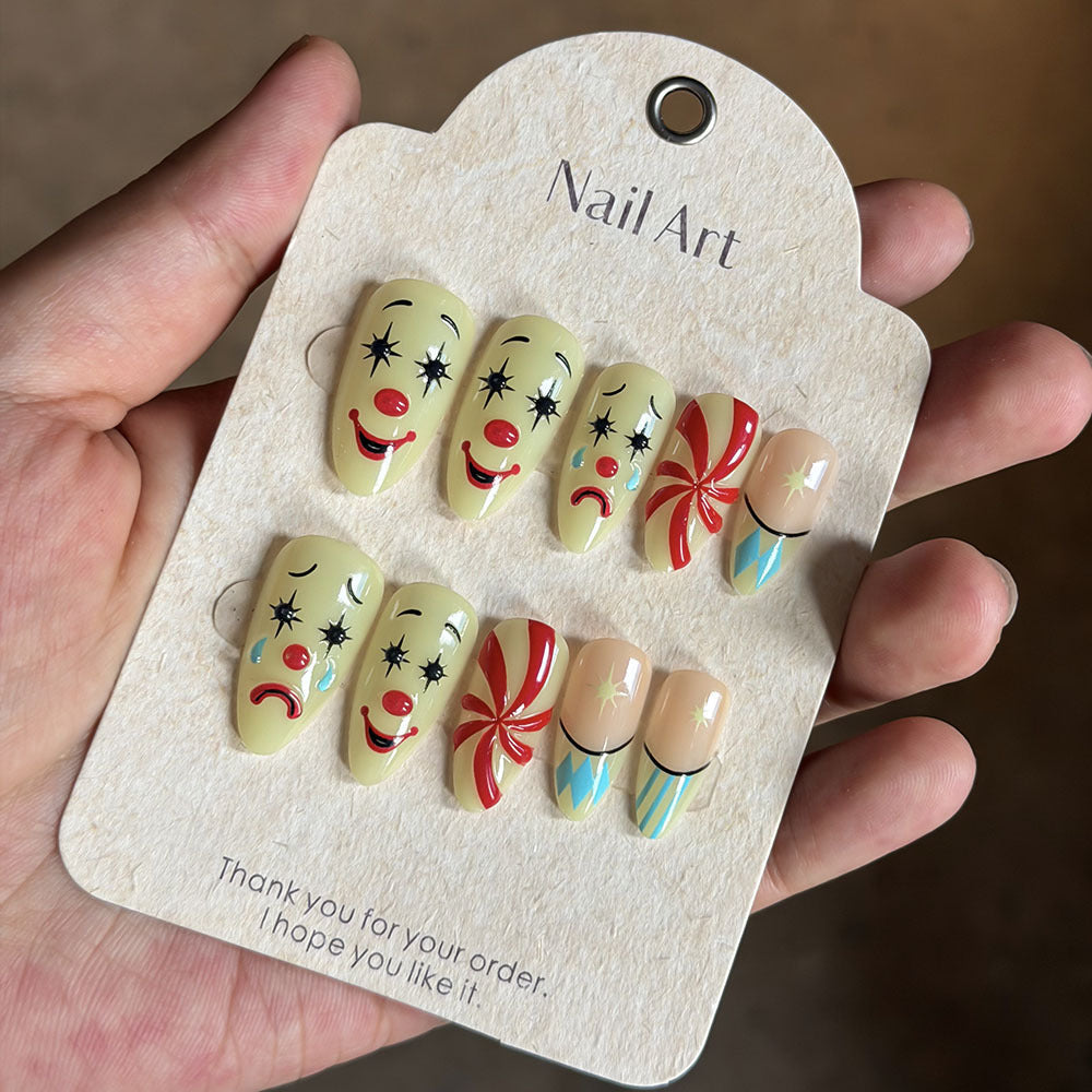 Whimsical Character-Inspired Press-On Nail Set 
Maetiva