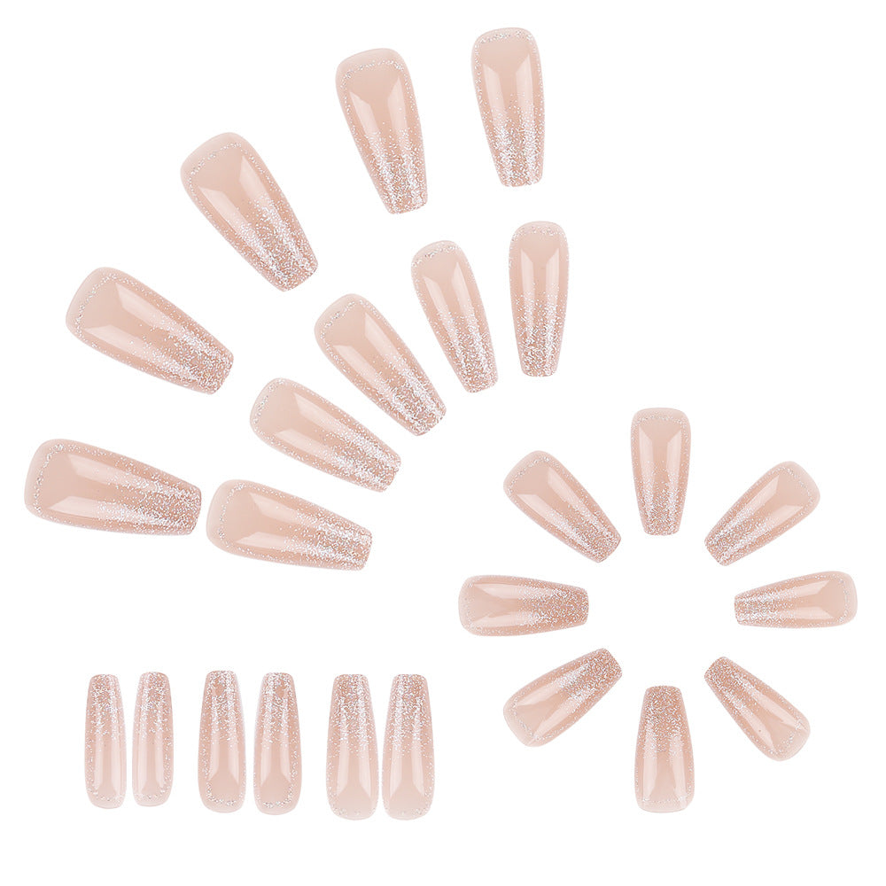 Glittery Long-Lasting Press-On Nails 
Maetiva
