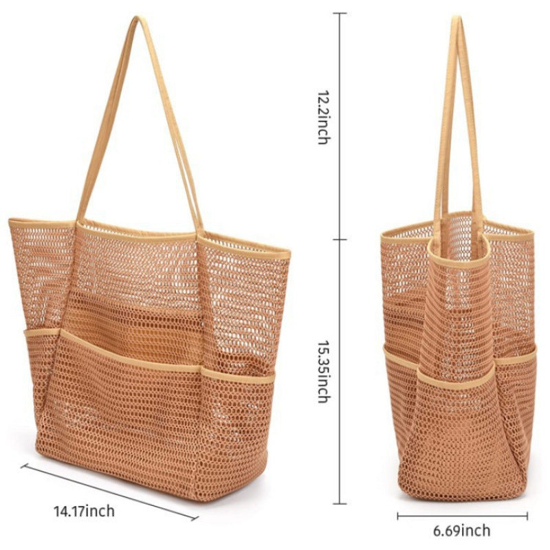 Practical Mesh Beach Bag 
Maetiva