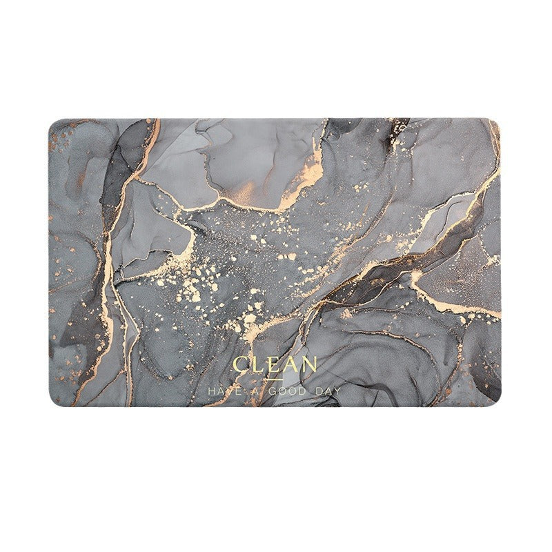 Luxurious Marble Pattern Bath Mat 
Maetiva