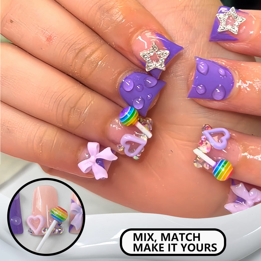 Playful Nail Art Extensions 
Maetiva