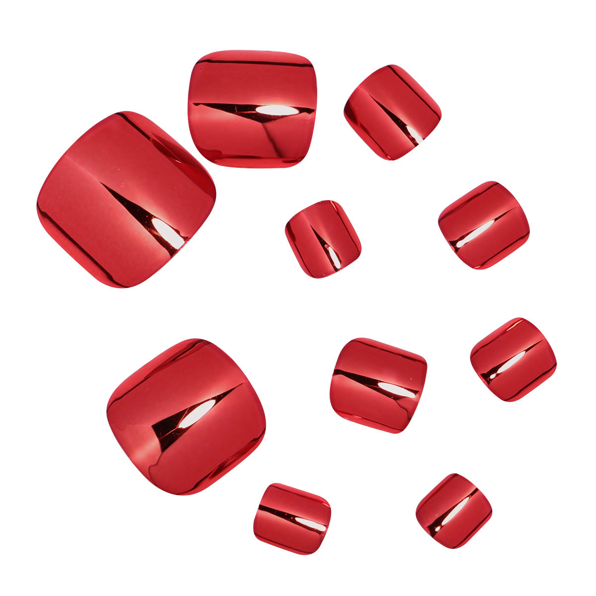 Premium Reflective Press-On Nails 
Maetiva