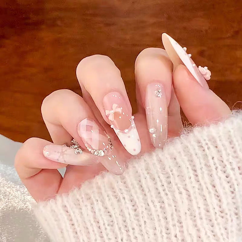 Ombre Glossy Press-On Nail Extensions 
Maetiva