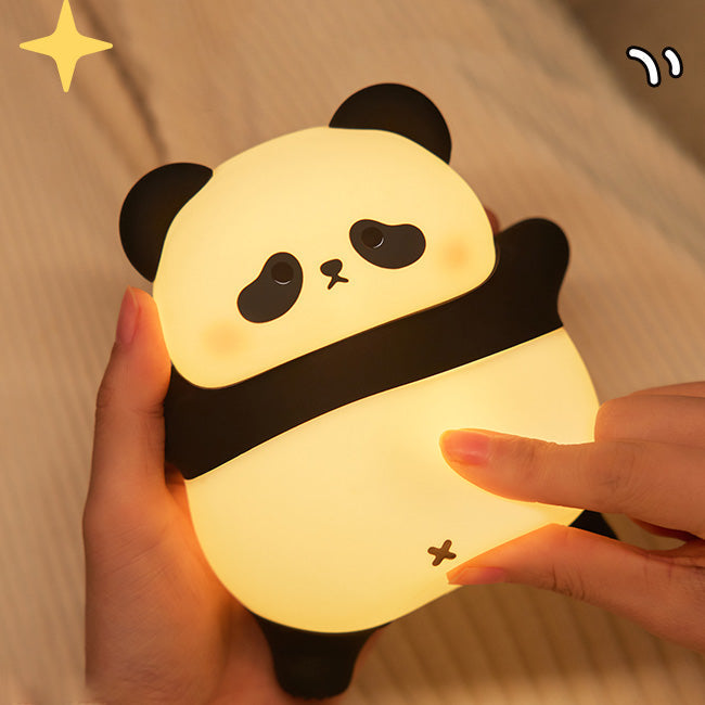 Maetiva® Lying Lazy Panda Night Light LED Tap Lamp Best Gift for Baby and Girl