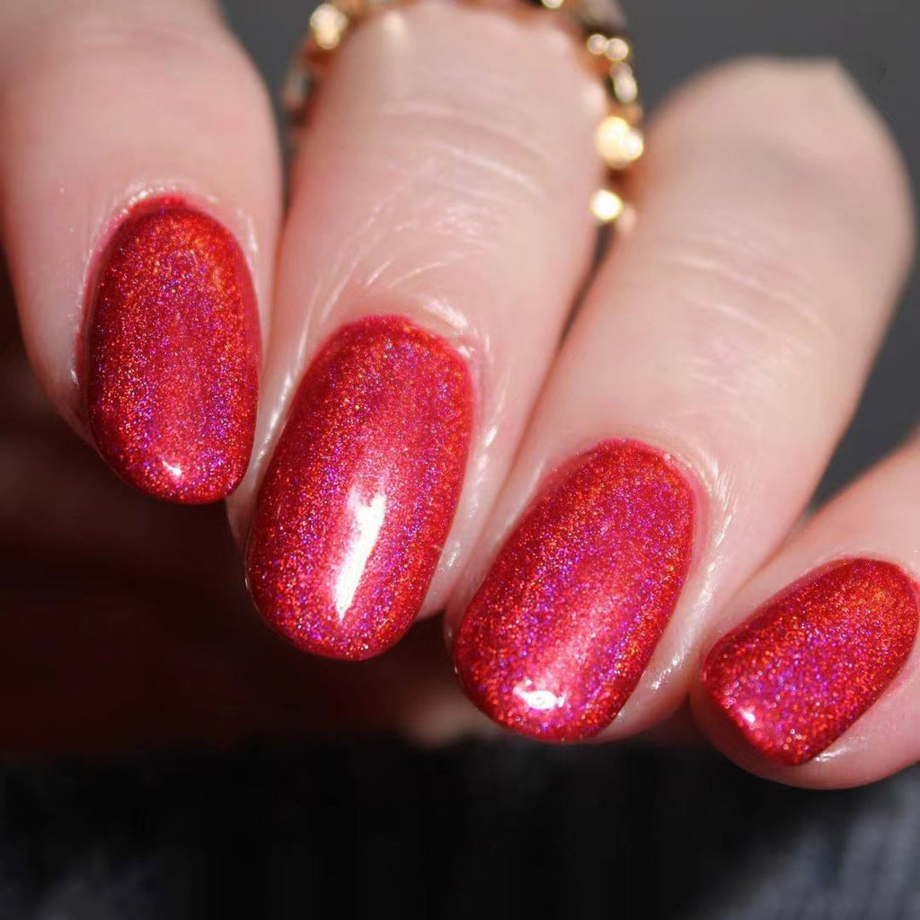 Glittery Press-On Toenail Set 
Maetiva