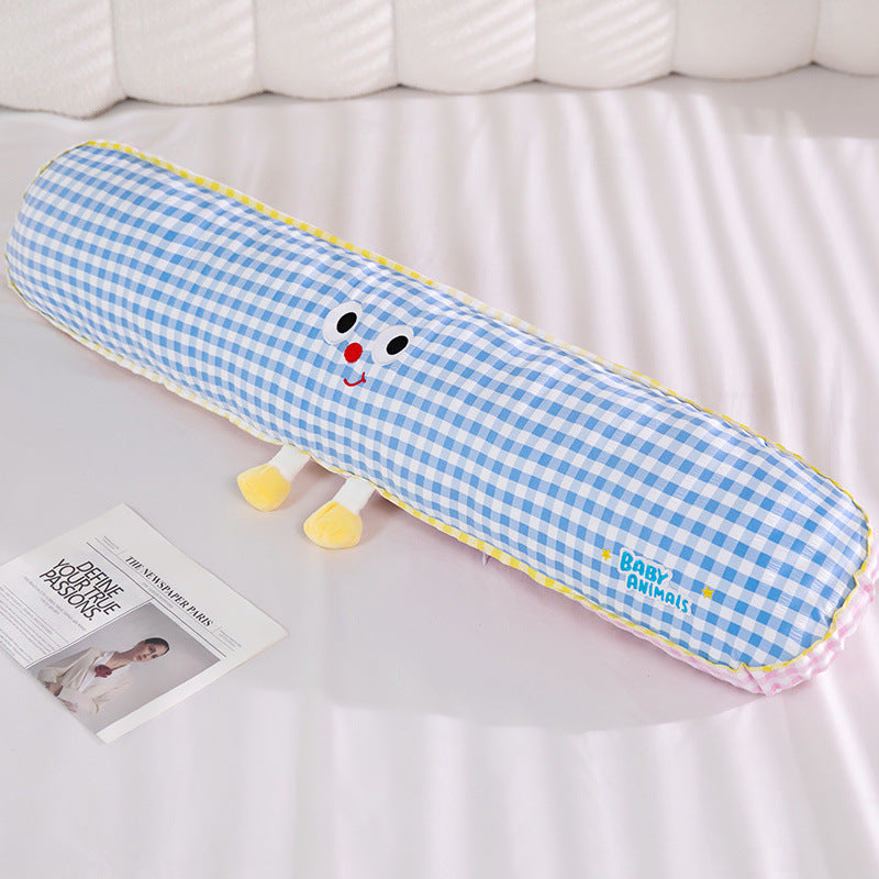 Plush Neck Roll with Playful Animal Design 
Maetiva
