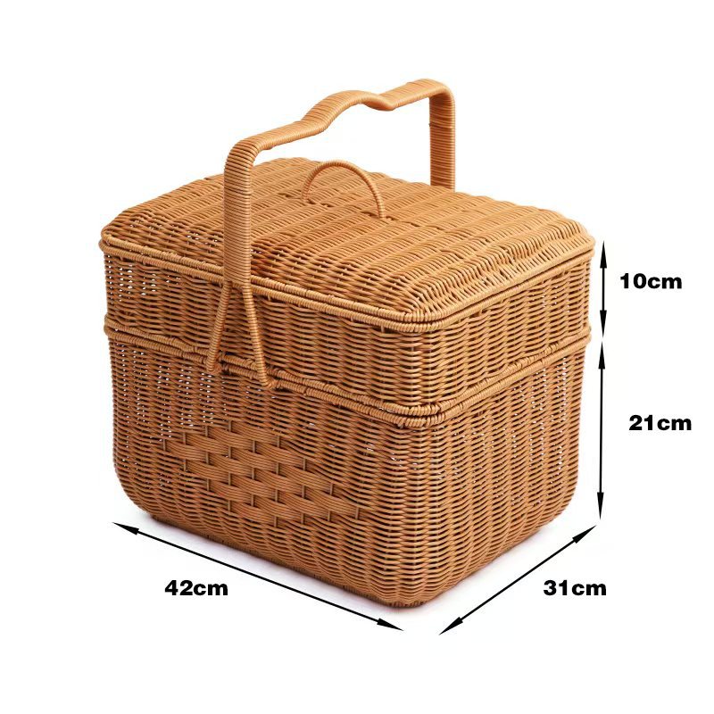 Round Woven Storage Basket 
Maetiva