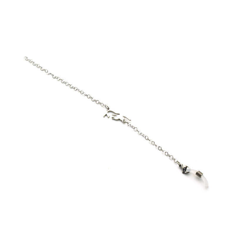 Artistic Silver Eyewear Chain 
Maetiva