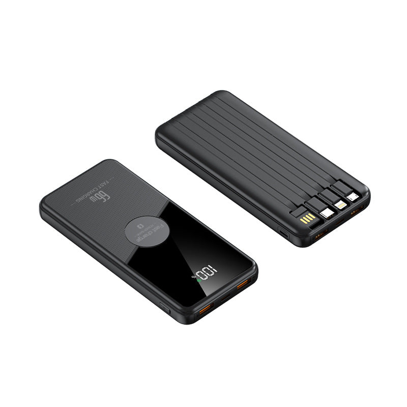 Powerbank with Integrated Digital Charging Display and Fast Charging Function 
Maetiva