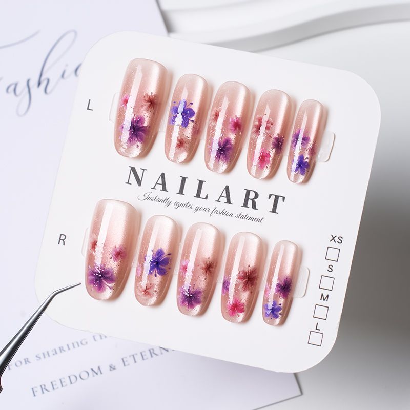 Stylish Leopard Print Press-On Nail Set 
Maetiva