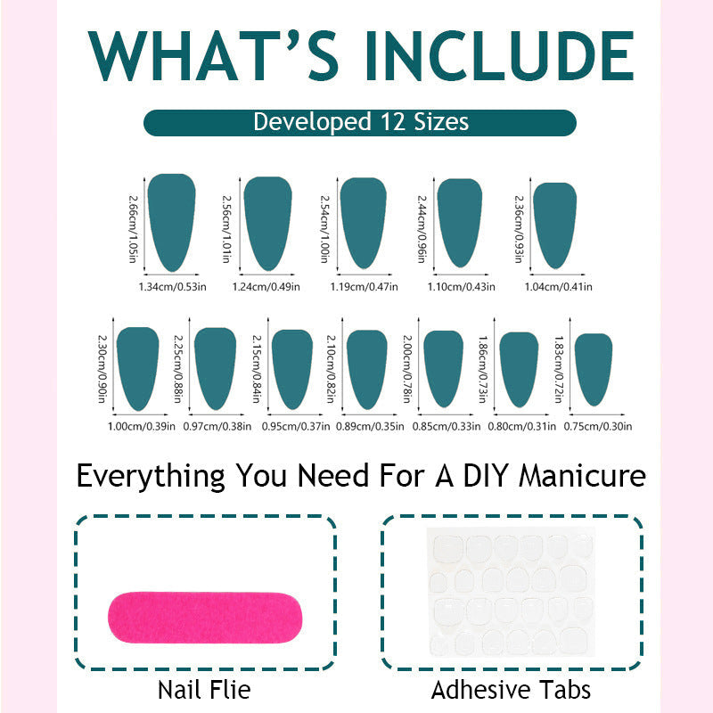 Premium Self-Adhesive Art Nails 
Maetiva