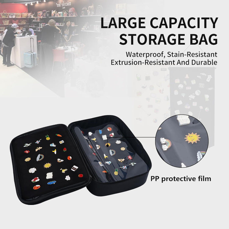 Storage bag for lapel pins 
Maetiva