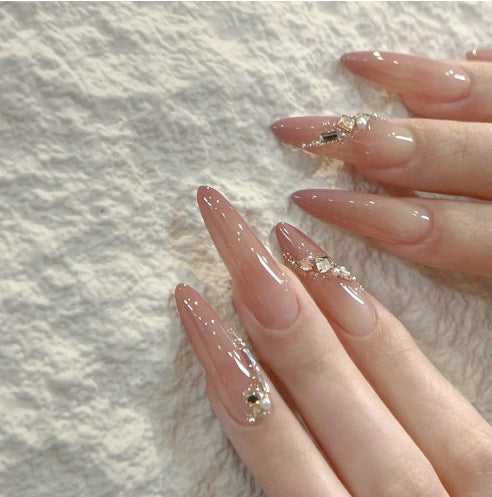 Ombre Glossy Press-On Nail Extensions 
Maetiva