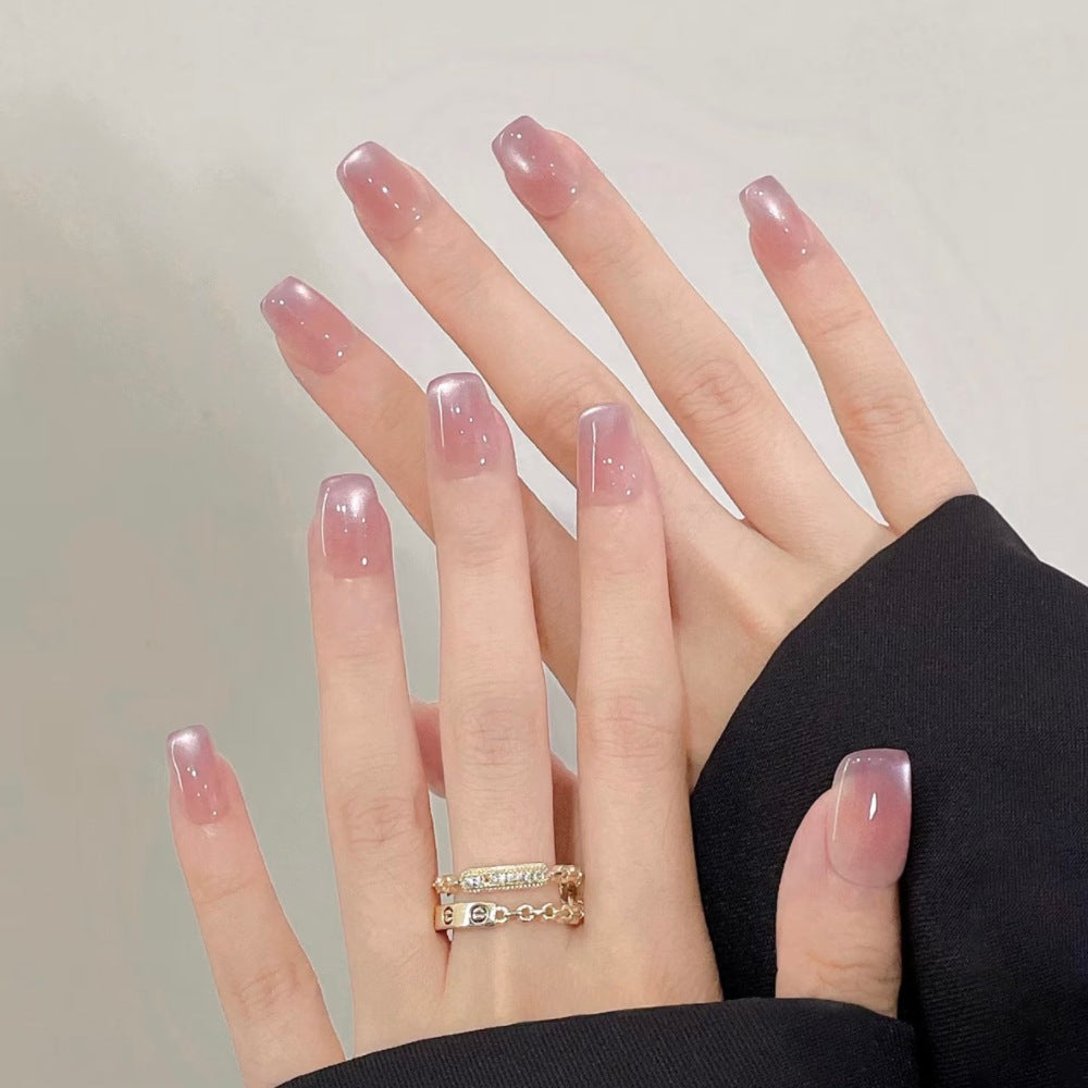 Ombre Glossy Press-On Nail Extensions 
Maetiva