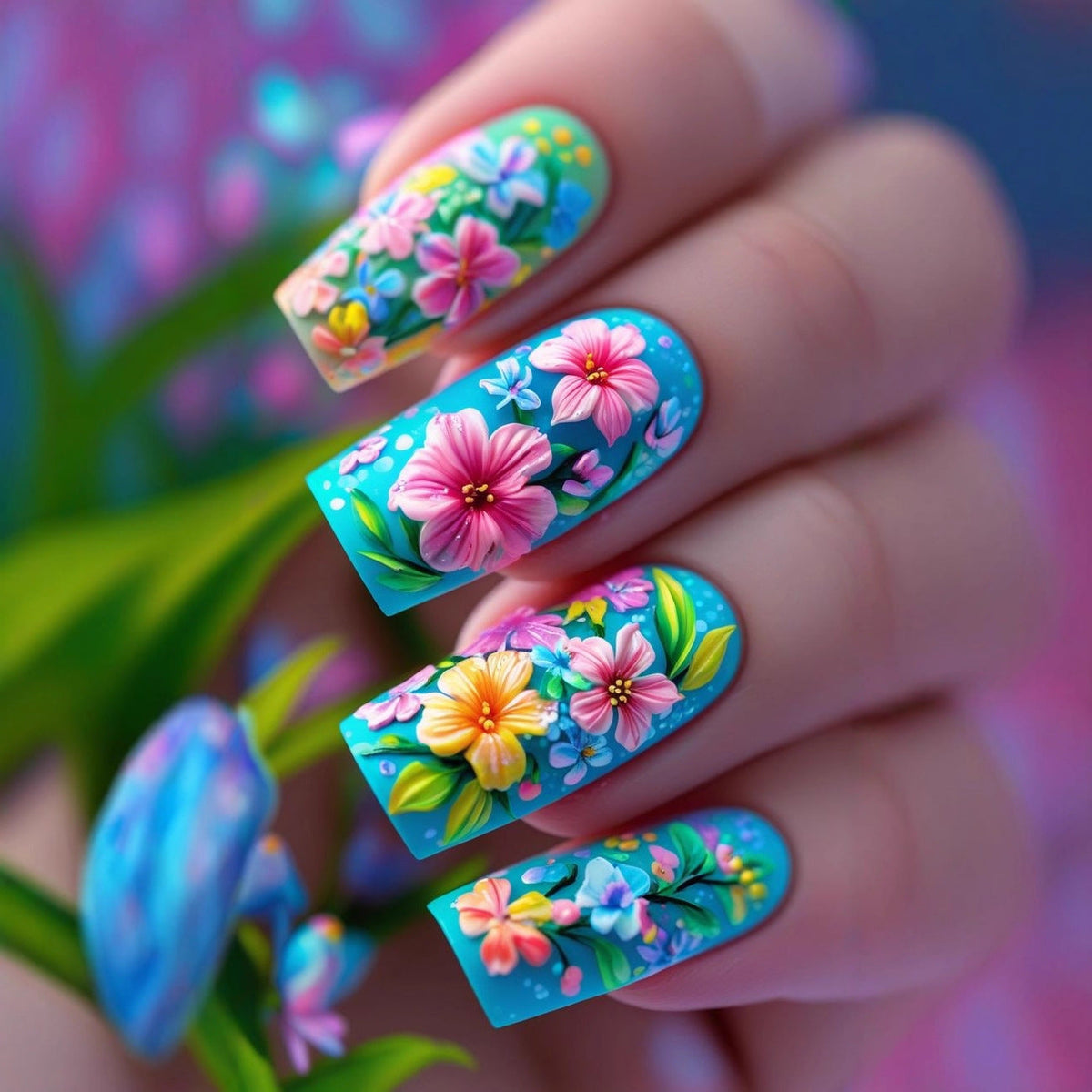 Artificial Nails in Floral Design 
Maetiva