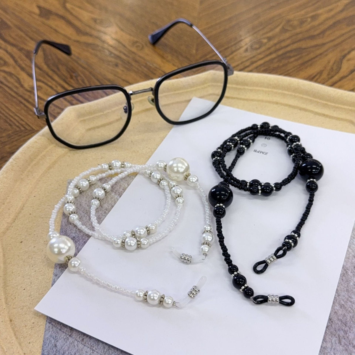 Chic Beaded Eyewear Holder 
Maetiva