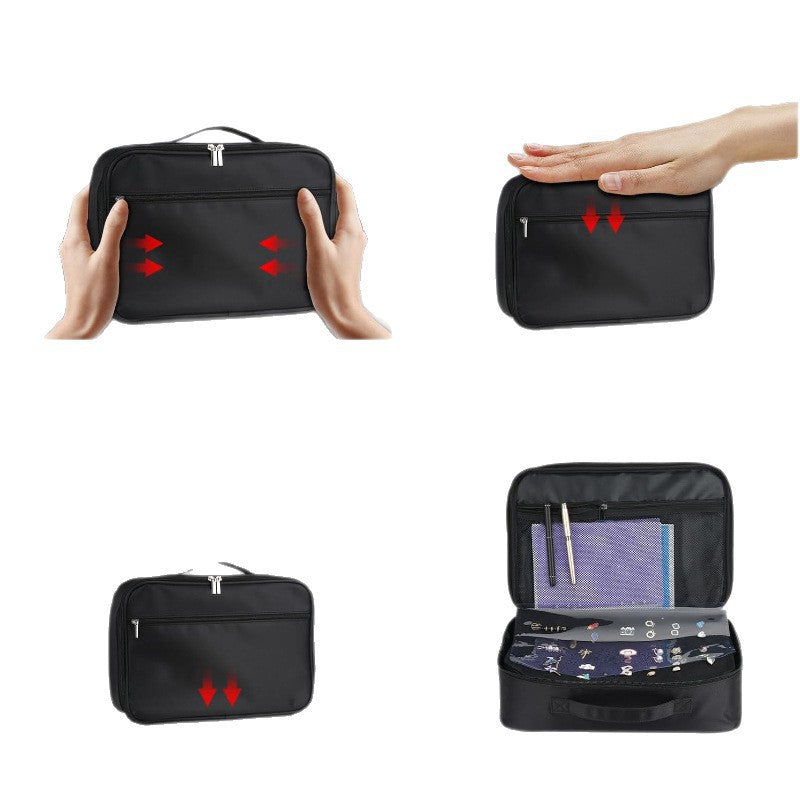 Storage bag for lapel pins 
Maetiva