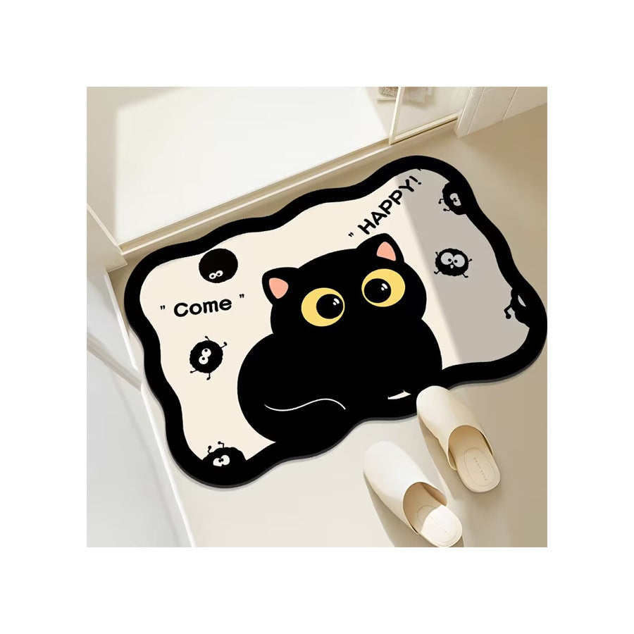 Fun Cat-Themed Bathroom Mat 
Maetiva