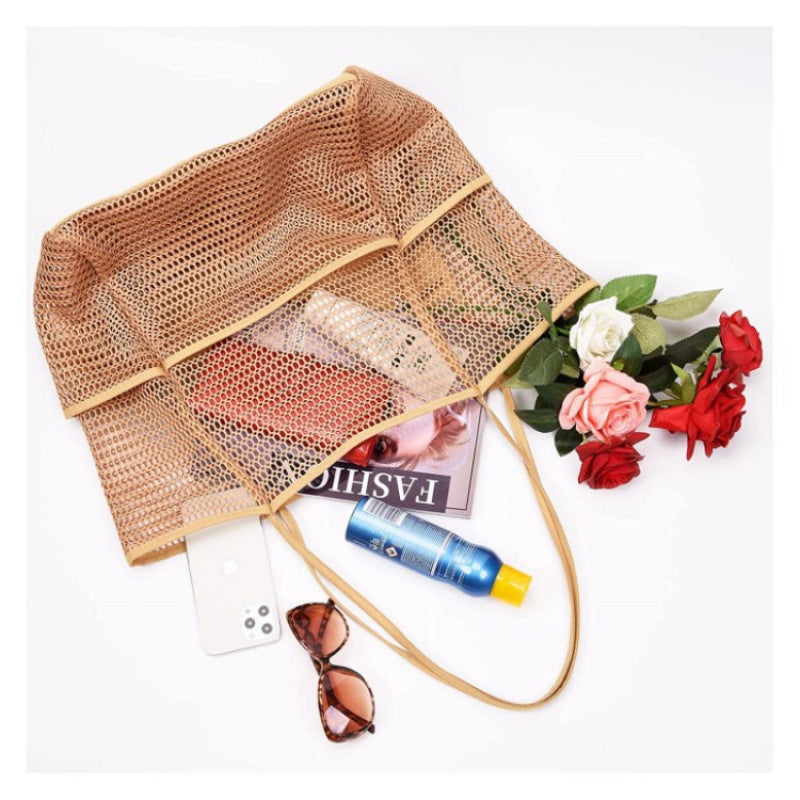 Practical Mesh Beach Bag 
Maetiva