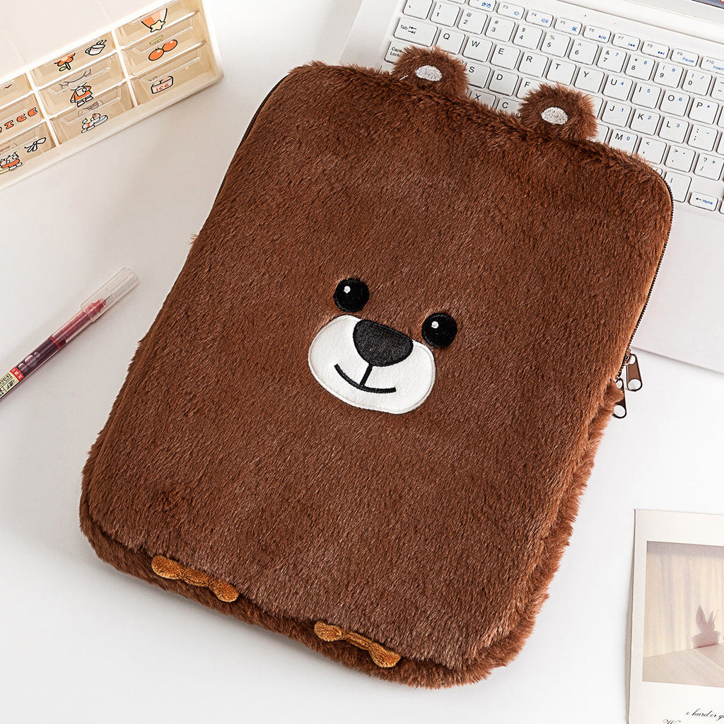 Plush Cat-Themed Pencil Case 
Maetiva