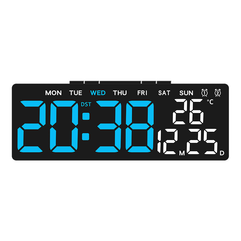 Digital multifunction alarm clock with large display 
Maetiva