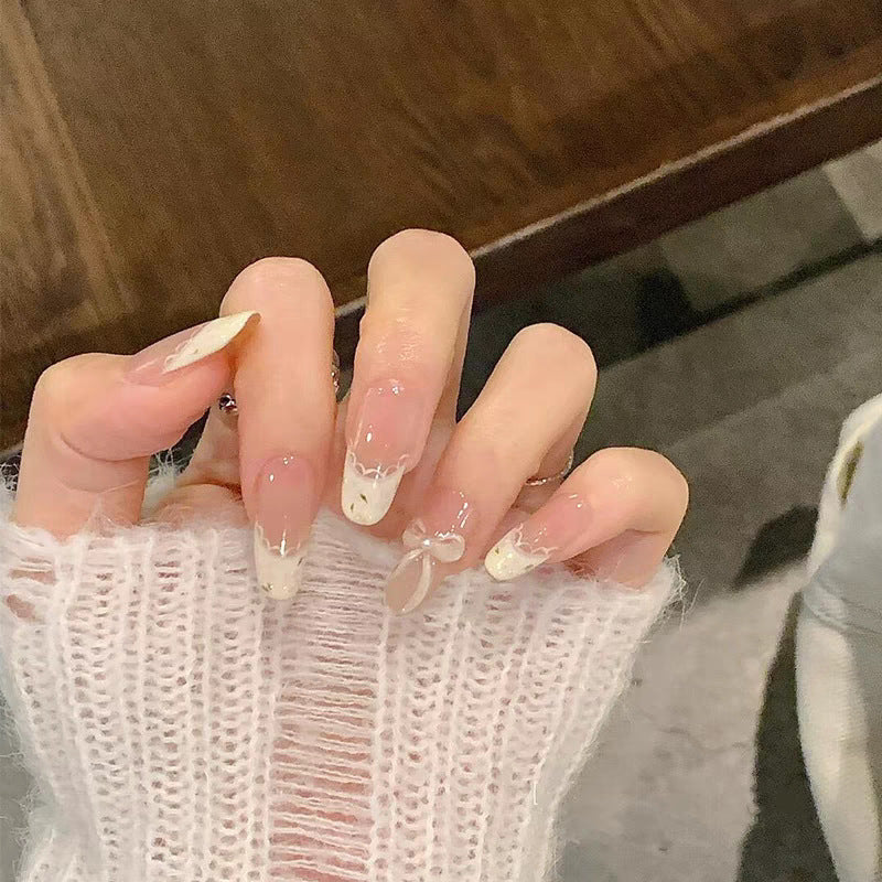 Ombre Glossy Press-On Nail Extensions 
Maetiva