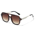 High-Fashion Oversized Angular Sunglasses 
Maetiva