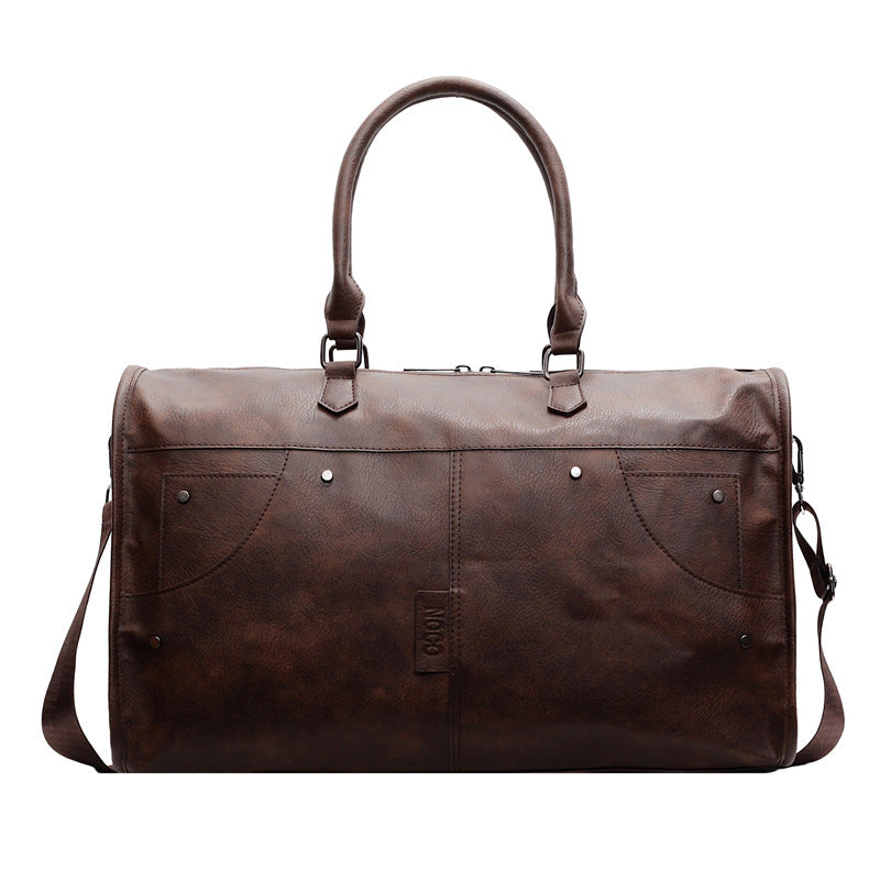 Elegant and Spacious Travel Bag Made of Durable Faux Leather 
Maetiva