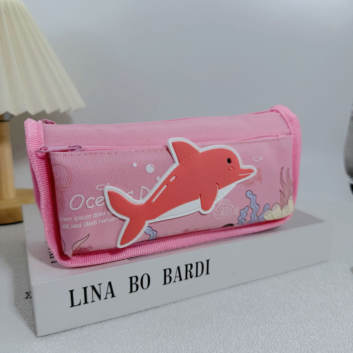 Cute Dolphin Design Pencil Case 
Maetiva