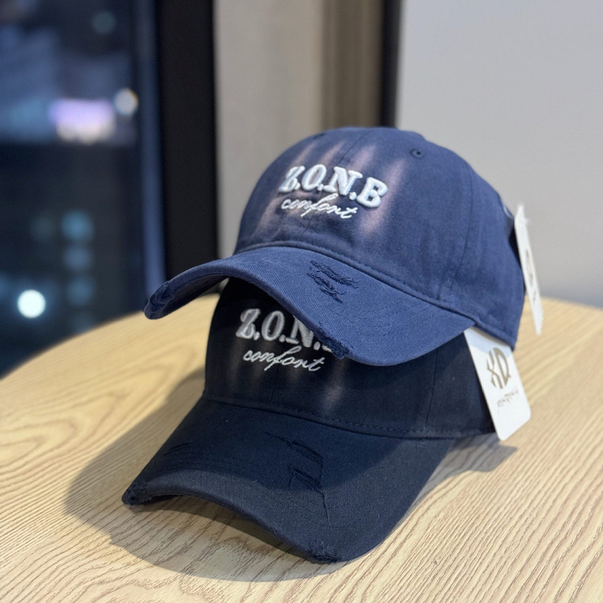 Unisex Distressed Cotton Baseball Cap 
Maetiva