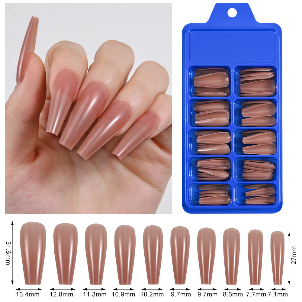 Luxurious Long Dual-Shape False Nail Set 
Maetiva
