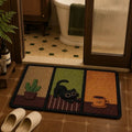 Cat-Themed Decorative Bath Mat 
Maetiva