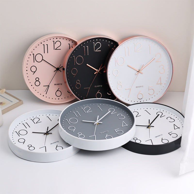 Wall clock in minimalist design 
Maetiva