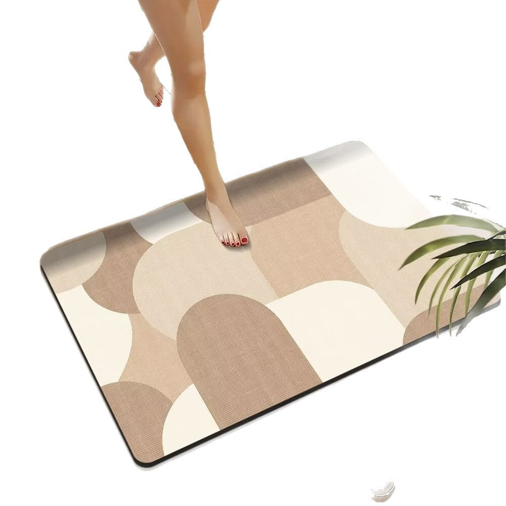 Abstract Geometric Bath Mat 
Maetiva