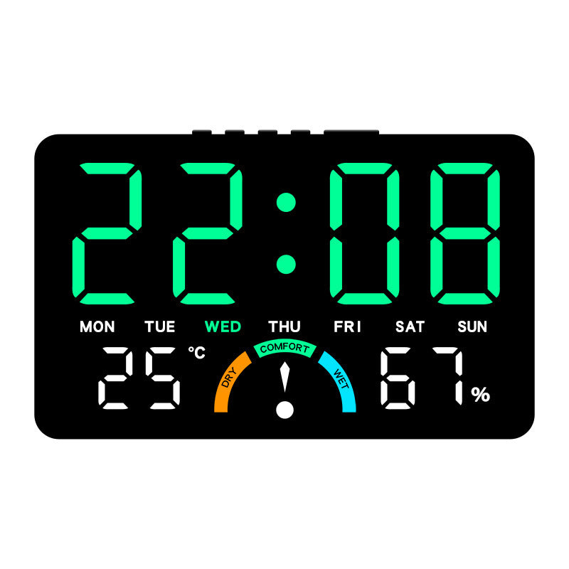 Digital watch with comprehensive weather display 
Maetiva