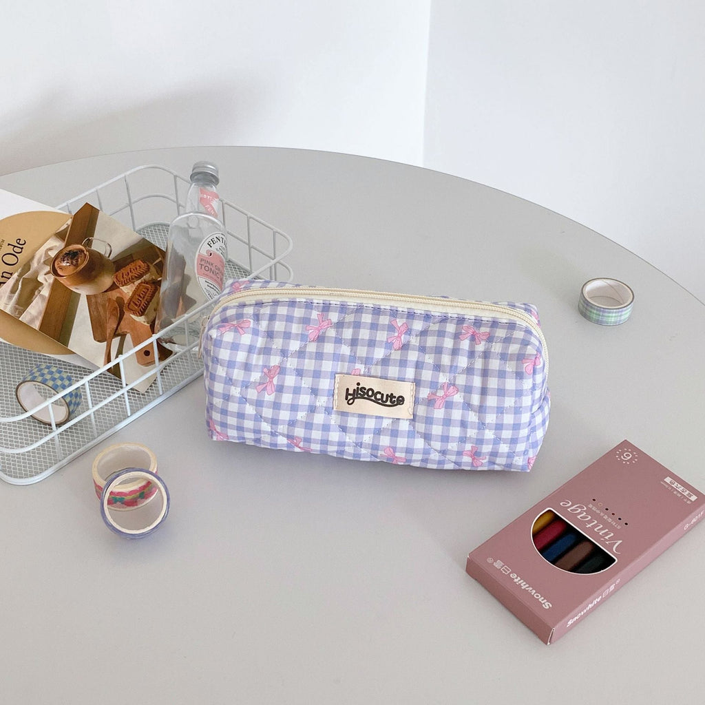 Stylish Quilted Pencil Case 
Maetiva